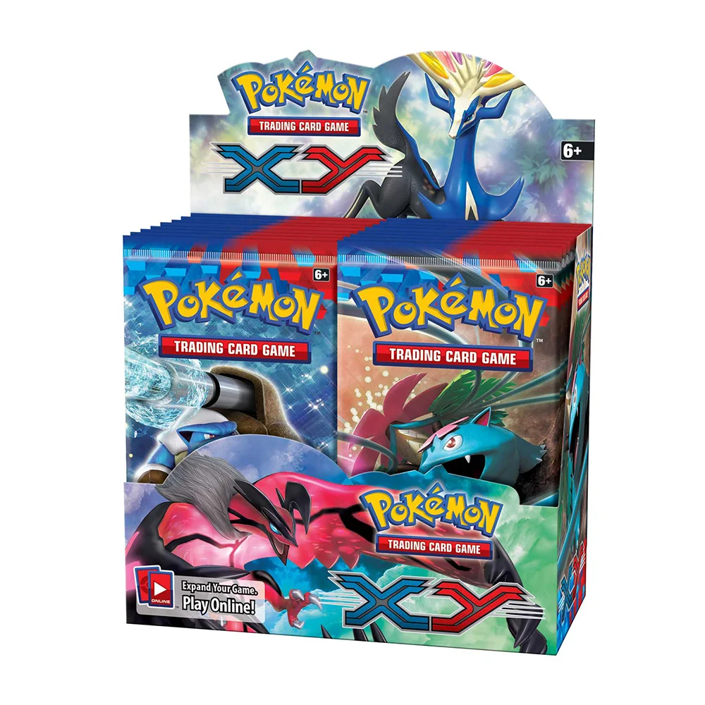 2022 New Carte Pokémon TCG: XY Booster Display (36 Packs) Card Playing Pokemon Pikachu Game Hobbies Kids Toys Cards