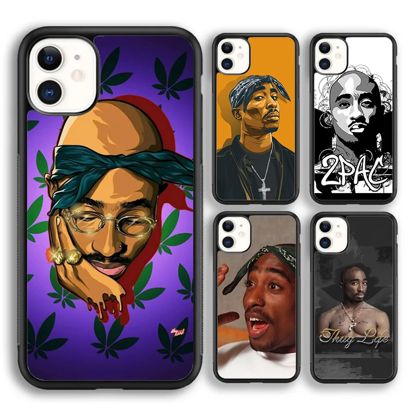 MaiYaCa 2pac Тупак Корона 2 pac чехол для телефона iPhone SE 2020 6 7 8 plus X XR XS 11 12 13 14 pro max Samsung S21 S22 -