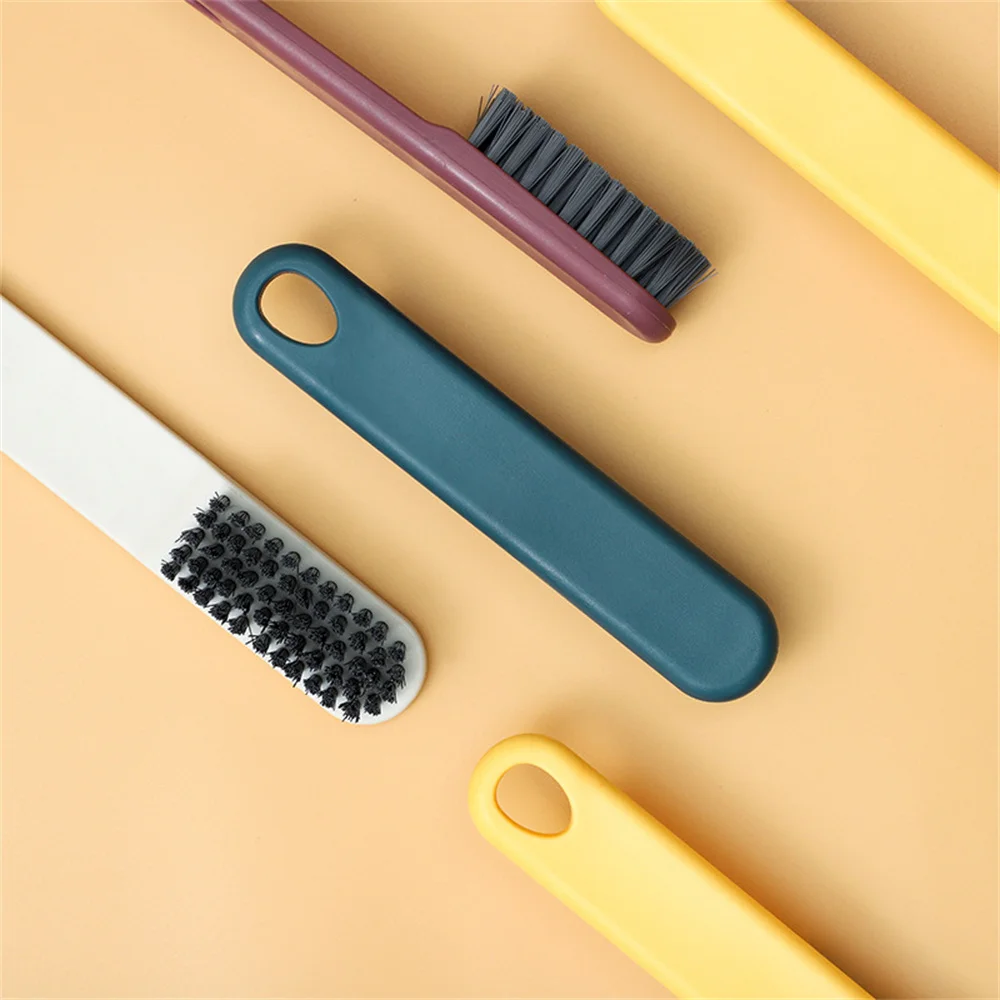 

Preferred Material Wash Brush Two Styles Soft Brush Cleaning Brush/sponge/steel Wool Convenient Storage Small Brush Four-color