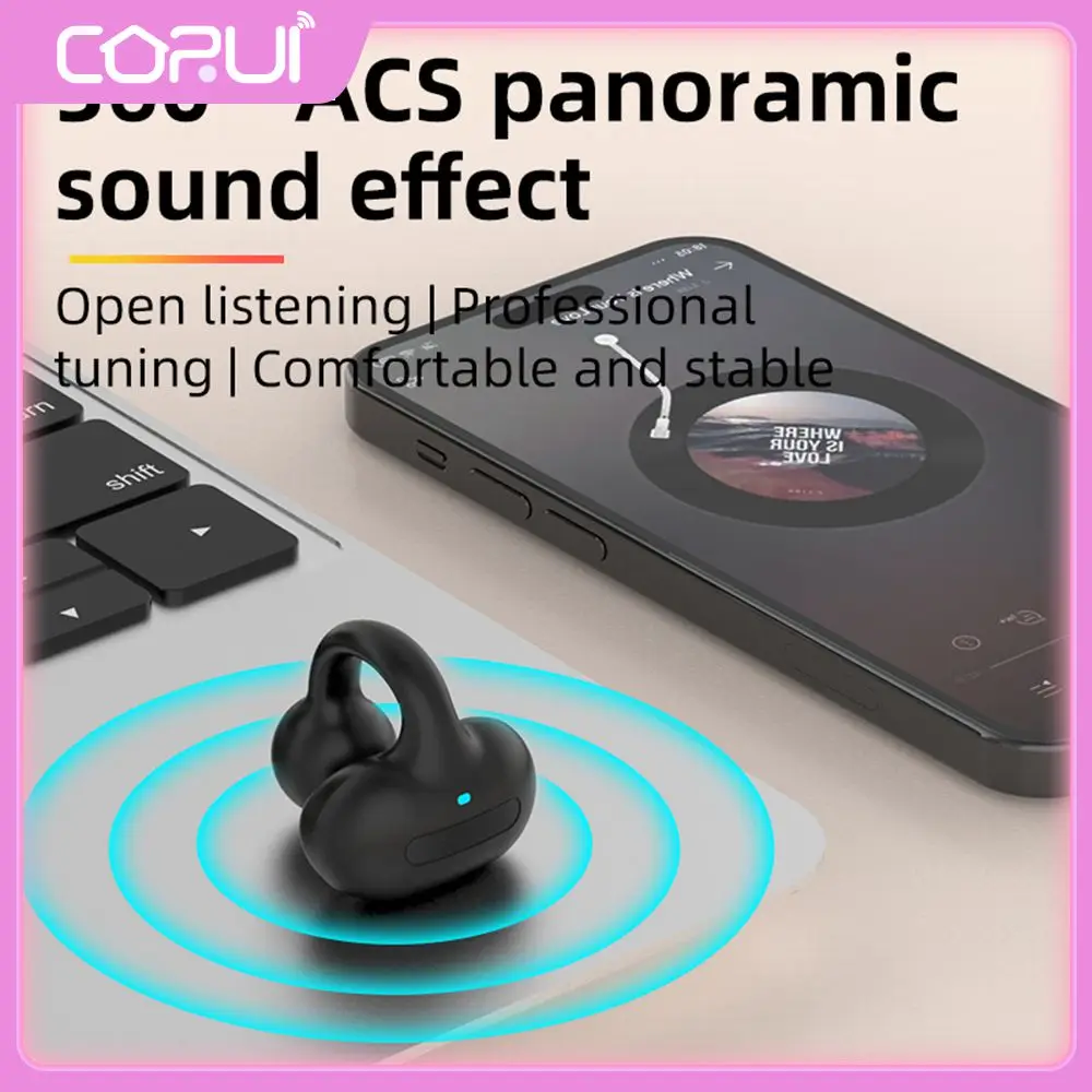 

Horn Diaphragm Pet Water Proof Earphone Precision Sealing Clip On Earphones Directional Transmission Sports Headset