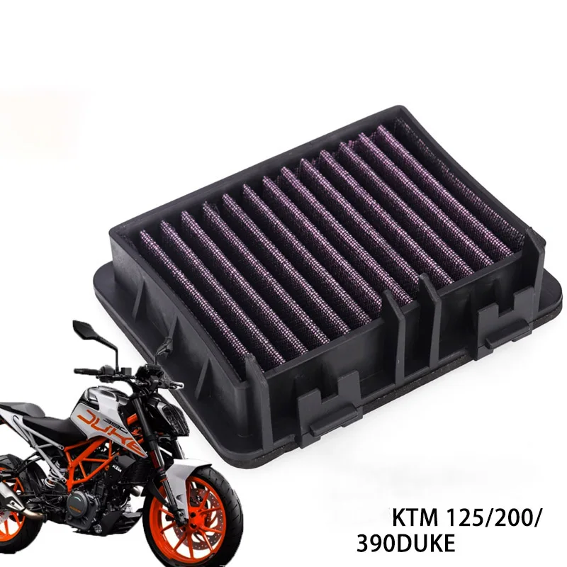 Motorcycle Air Filter For KTM 125 200 250 390 DUKE 250 390 Adventure 2017-2021 Accessories