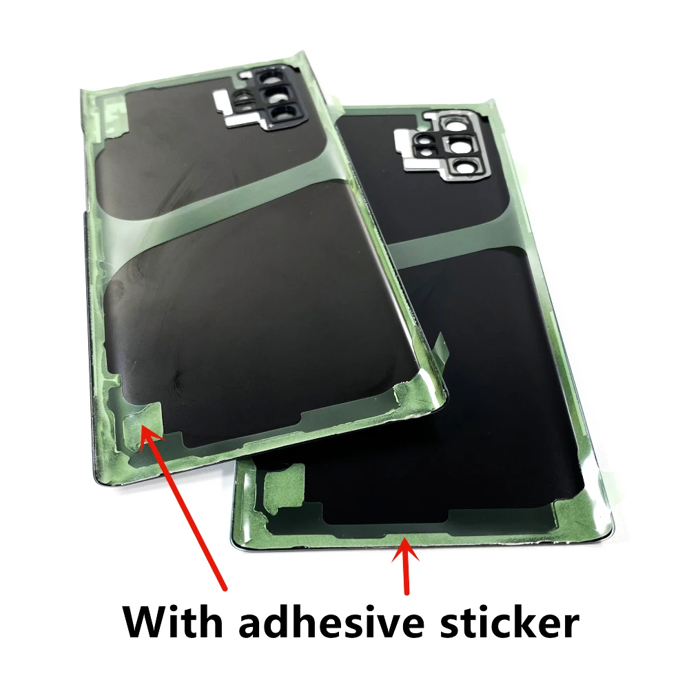 Задняя крышка батарейного отсека для SAMSUNG Galaxy Note 10 N970 N970F NOTE10 + Plus N9750 N975F - купить по