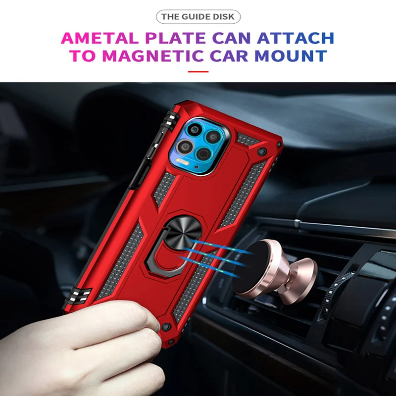 shockproof phone case for motorola g9 g8play plus g31 g51 g71 g30 g50 g60 g100 ring protective cover for moto e6s e7 e20 e30 e40 free global shipping