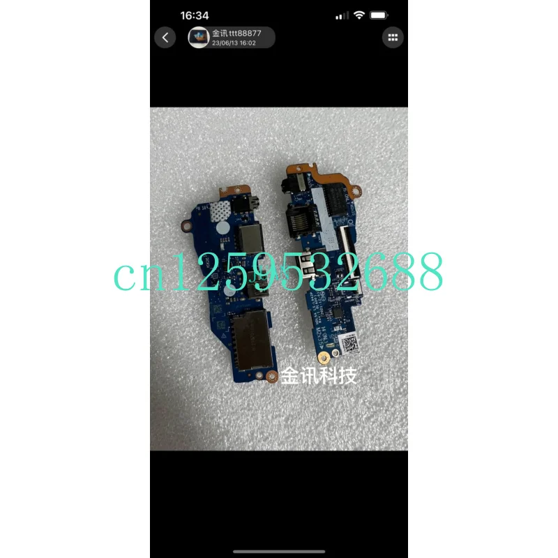 Новинка для Dell Vostro 3510 3511 3515 USB-аудио RJ45 SD-плата ввода-вывода GDM5A LS-L242P