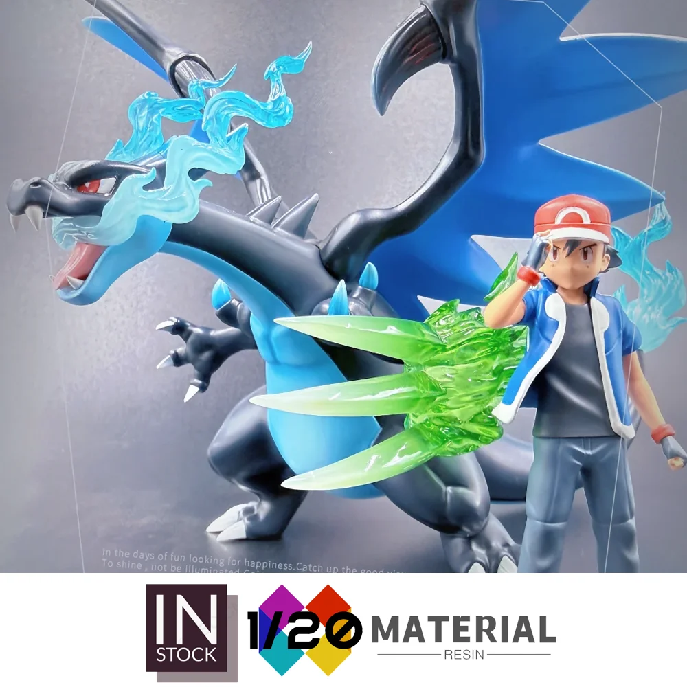 Фото В наличии: Масштабная модель из смолы 1/20 [DRAGON VALLEY] – Mega Charizard X №1