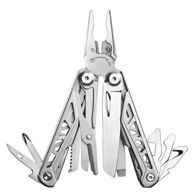 

Outdoors DL6 EDC Clamp HRC78K Multitools Wire Cutter Multifunctional Multi Tools Camping Folding Knife Pliers Hand Army Knife