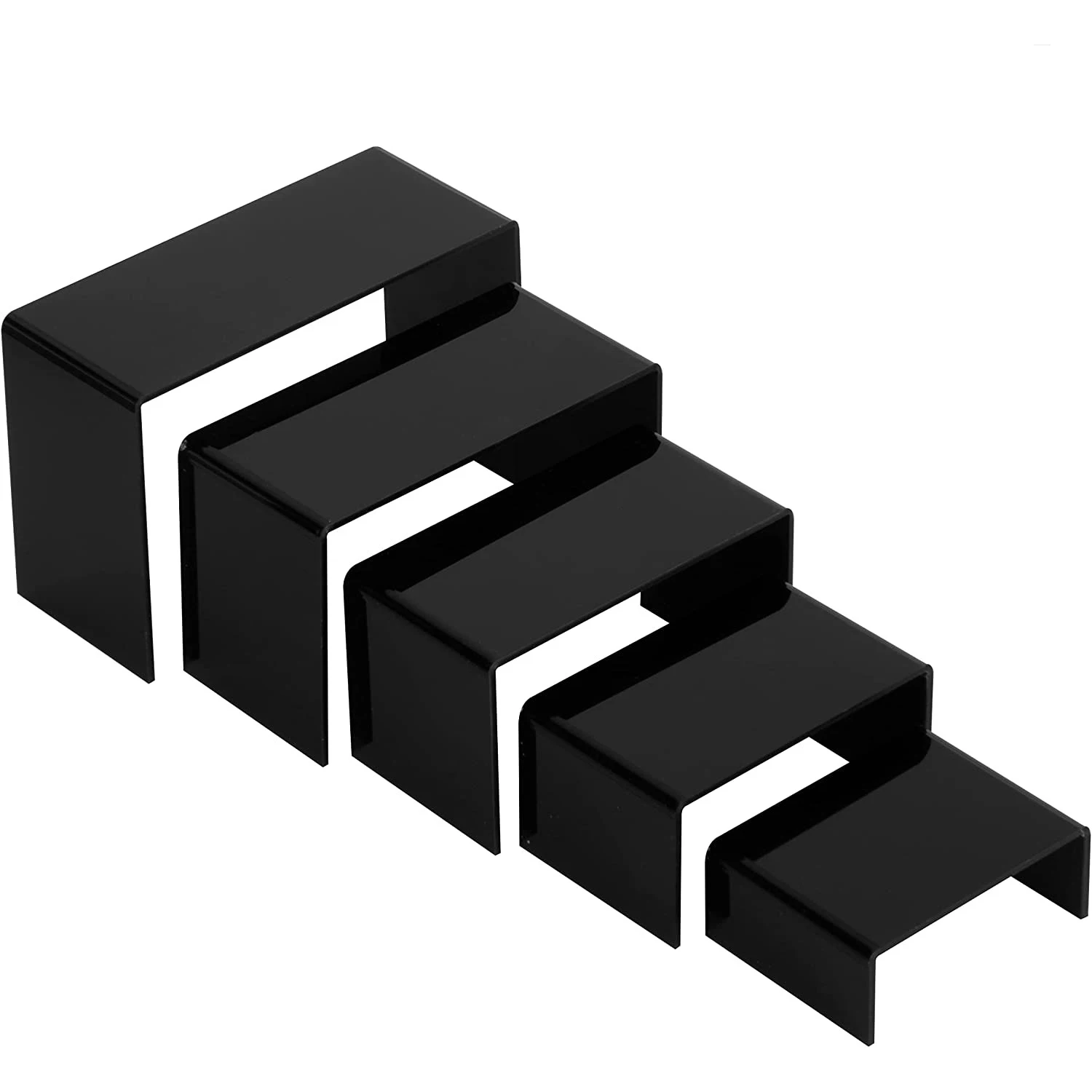 

U Shape Acrylic Display Stand,Jewelry Risers Handwork Display Stand Retail Stand Cupcake and Dessert Stand Shose Display Stand