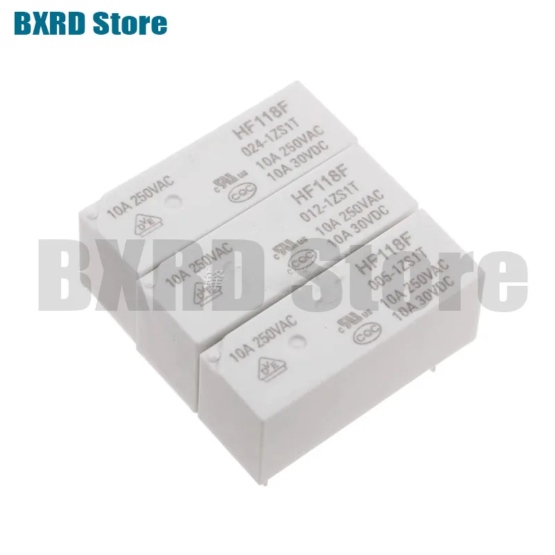 10 шт. 100% новые оригинальные HF118F 012-1ZS1T 024-1ZS1 005-1ZS1T 5V 12V 24V 5PIN 10A (art.: 3920d8295ca02) - 3920d8295ca02