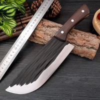 kitchen hunting knife stainless steel full tang forged chef knife meat bone vegetable cutting butcher knife fishing knife