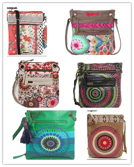 Международная торговля новая испанская Desigual Женская сумка-мессенджер на одно