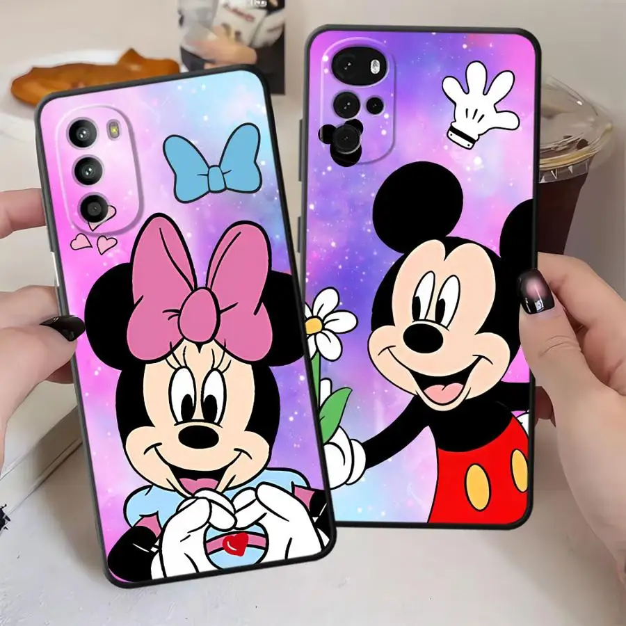 Фото Чехол Disney Mickey Minnie Sweet для Motorola Moto G22 Edge40 G71 G52 G53 G30 G32 Edge 20 Pro 30 Lite G60s G50 G51 G73 №4