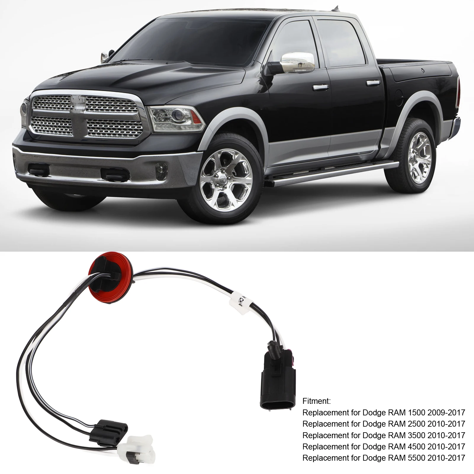 Жгут проводов фар 68193062 Стабильная замена AB для 1500 2500 3500 4500 5500