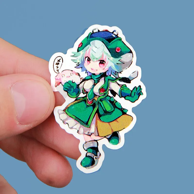 Наклейки Geekroom Созданные в бездне аниме самоклеющиеся детские стикеры для детей