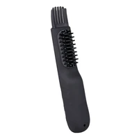 electrical usb wireless private label black heated hair beard brush comb fast heated beard straightener