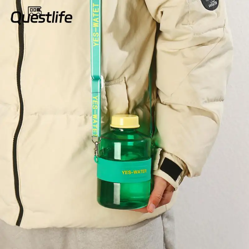 

Portable 360° Sealed Water Glass Watertight Plastic Water Cup Leak-proof 360 Sealed Water Goblet Cute Food Grade Sealed