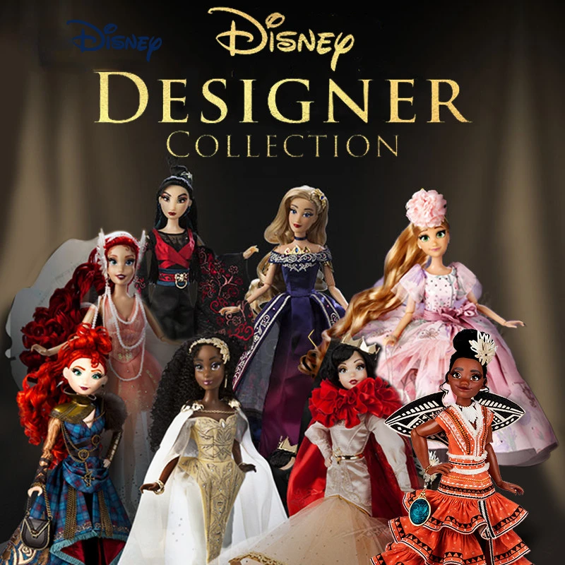 

Оригинальная дизайнерская серия Disney, коллекционная кукла принцессы Белль, кукла, значок для девочки, подарок на день рождения, рождественский подарок