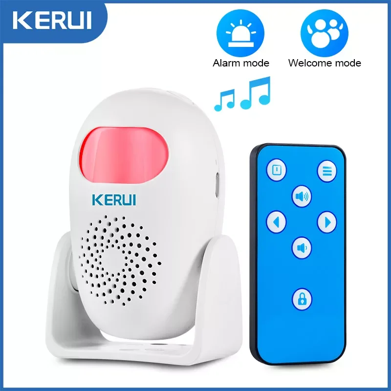 

KERUI M120 Smart PIR Infrared Anti-Theft Burglar Welcome Doorbell Multifunction Human Motion Detector Garage Shop Home Security