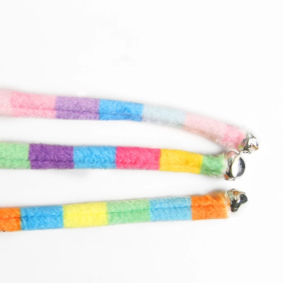 1 шт. многоцветная плюшевая игрушка для домашних животных