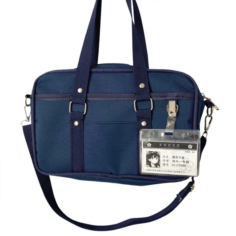 

Japanese School Uniform Handbags High College Students Jk Uniform Bag Teenagers Unisex Shoulder Bags Oxford Cloth Travel
