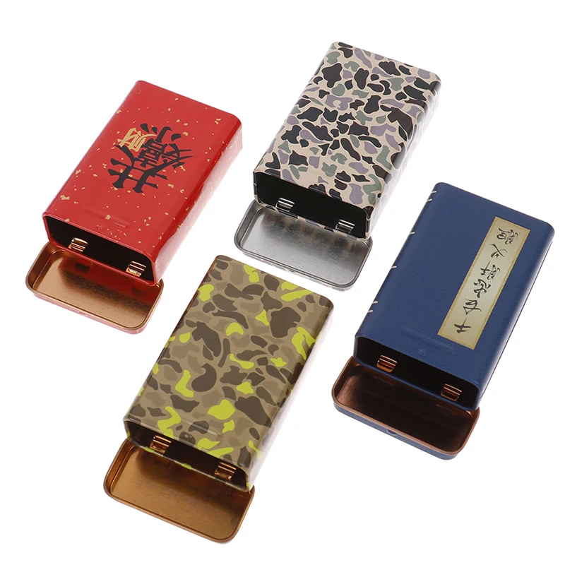 

N2HAO Metal Windproof Automatic Bomb Cigarette Case Creative Portable Cigarette Box