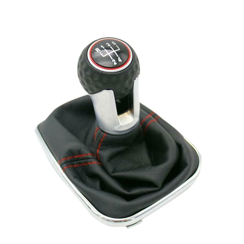 

for Bora MK4 Golf 4 Jetta 4 98-04 Car Gear Shift Knob 5 Speed (Aperture 12mm)