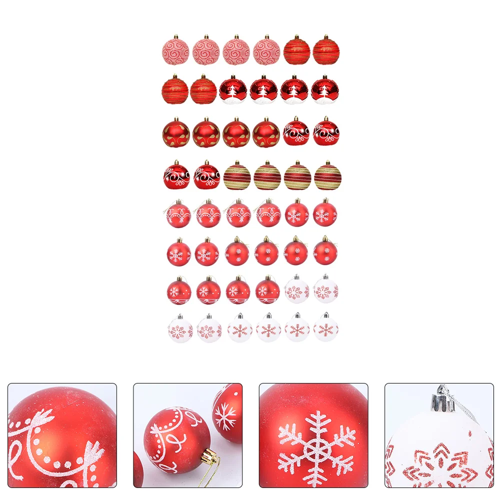 

48pcs Christmas Hanging Xmas Tree Hanging Decor Christmas Hanging Ornaments