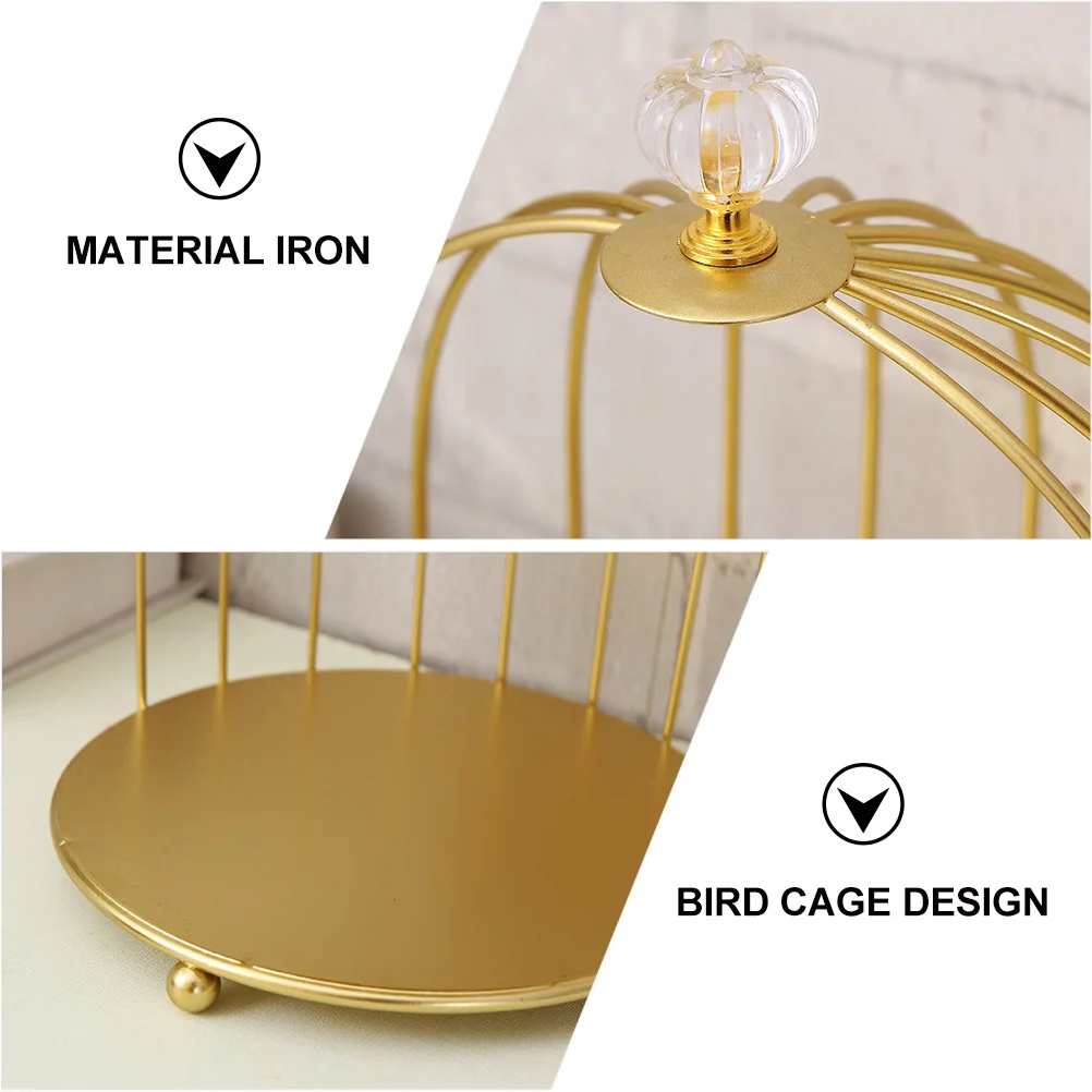 Стеллаж для хранения из кованого железа органайзер косметики настольная