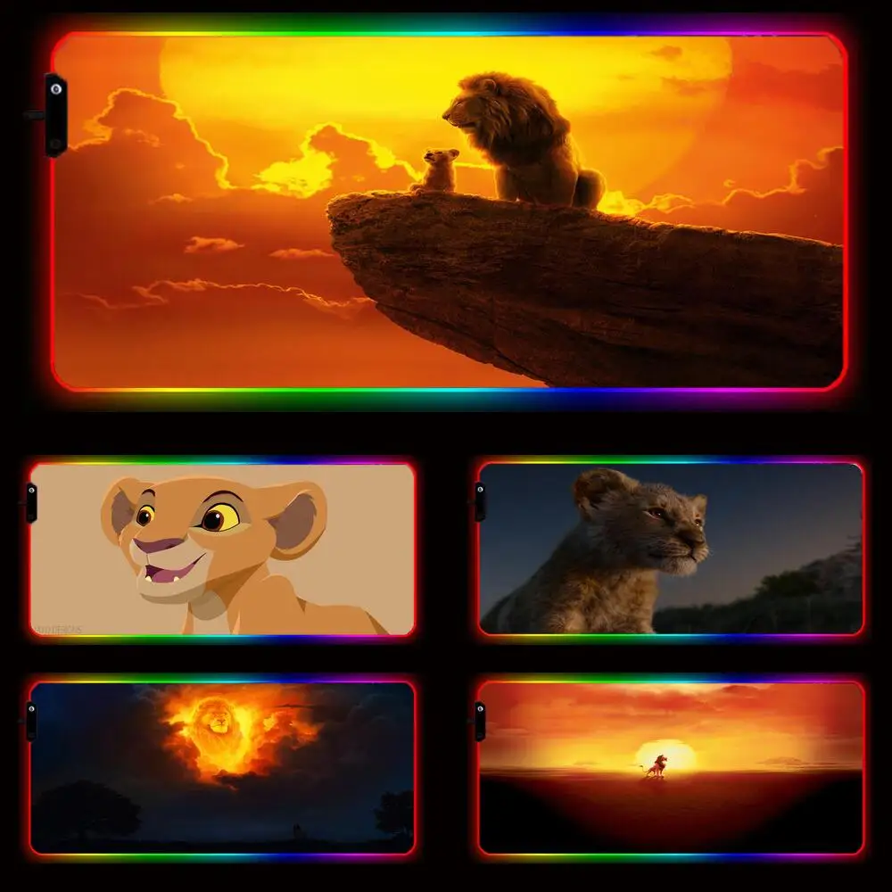 

Коврик для мыши Simba с RGB-подсветкой и светодиодный атурой