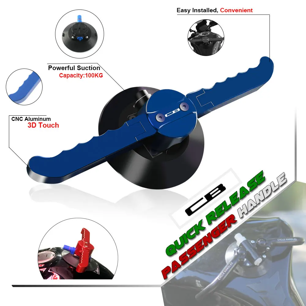 

Быстросъемный вакуумный ручной насос, присоска, пассажирские рукоятки, бак, захват, ручка, подлокотник для HONDA CB1000R CB650R CB1100