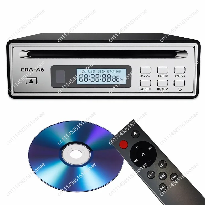 Фото Коаксиальный 3,5-мм аудиовыход для наушников PL100 CD Player CS43131 с оптическим выходом и пультом дистанционного управления №4