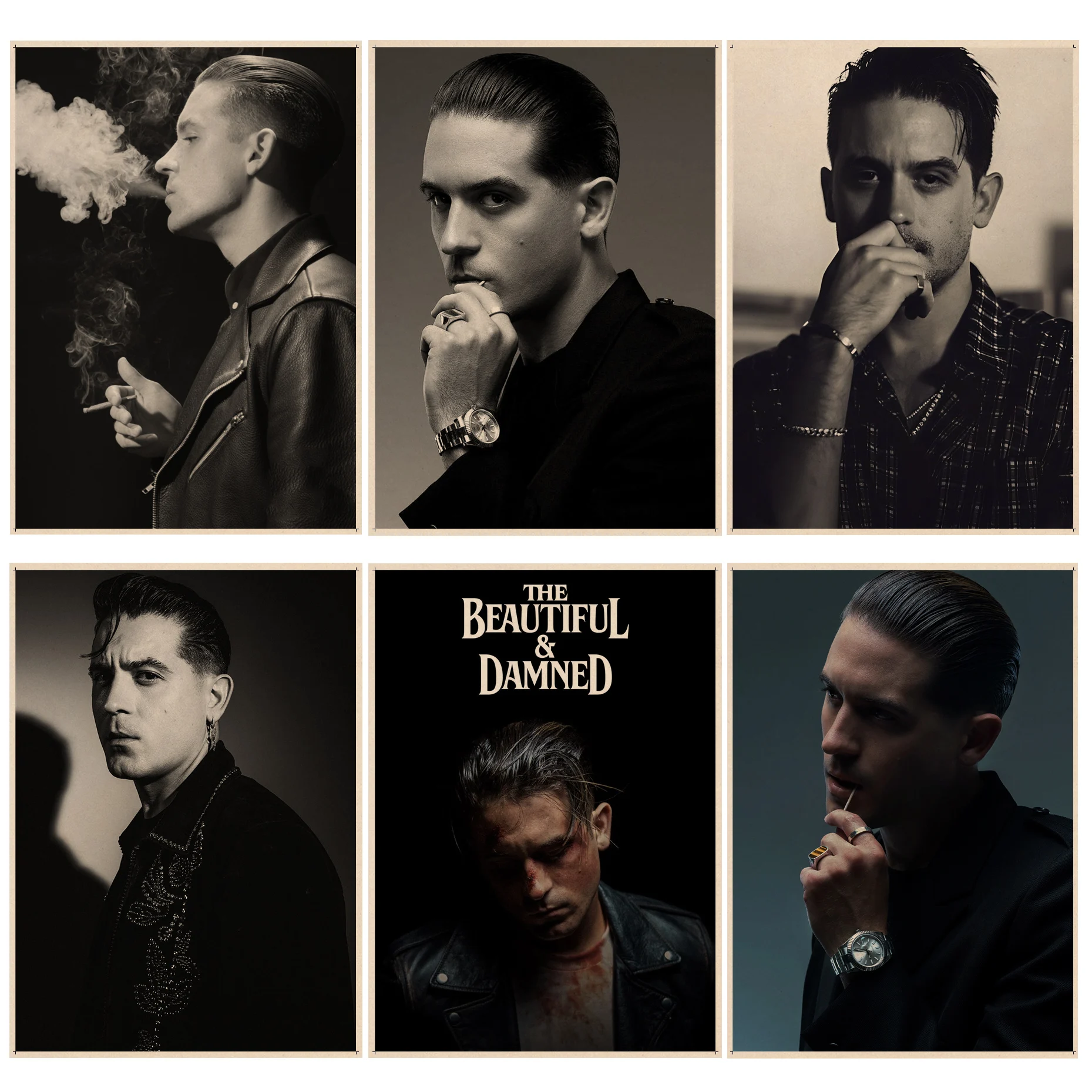 

G-Eazy Movie Posters Decoracion Painting Wall Art Kraft Paper Room Wall Decor