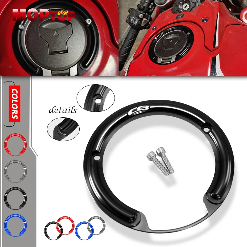 

Motorcycle CNC Fuel Tank Oil Cap Decorative Ring Cover Protector For Honda CB1000R CB400X 500X CB650R CB300R 500F CB125R CB1100
