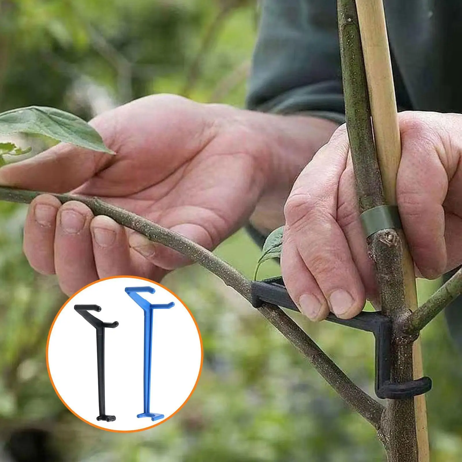 

10/13 см держатель для фруктовых веток ветвей фруктовых веток поддерживающая рама для ветвей фруктовых деревьев пластмассовая ветвей под дав...