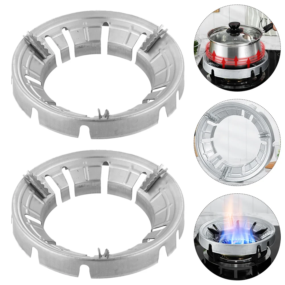 

Stove Wok Gas Rack Ring Cover Stand Fire Pot Holder Hood Pan Non Alloy Saving Energy Gather Burner Range Cooktop Windproof