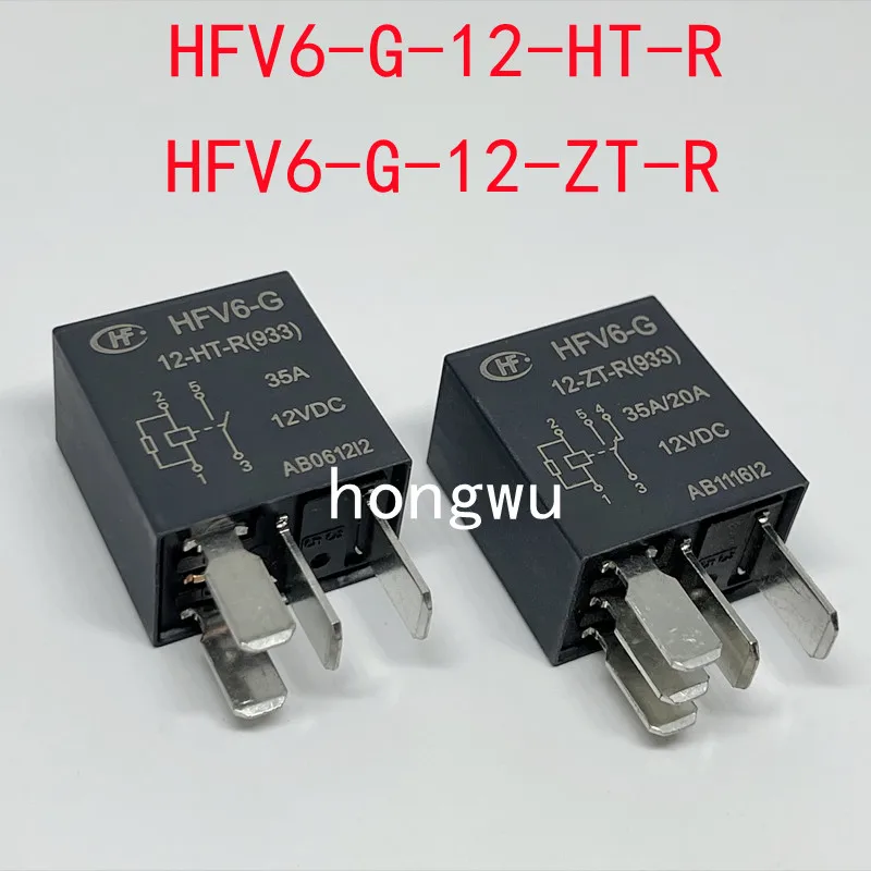

Новый, 1 шт., HFV6-G-12-HT-R HFV6-G-12-ZT-R, реле постоянного тока 12 В, 35 А, 4 контакта и 5 контактов