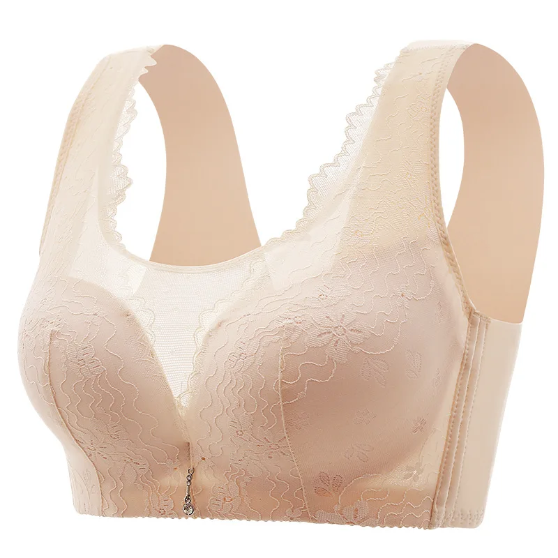 Женский Мягкий Удобный Бюстгальтер Без Косточек Стальных Колец Нижнее Белье Для