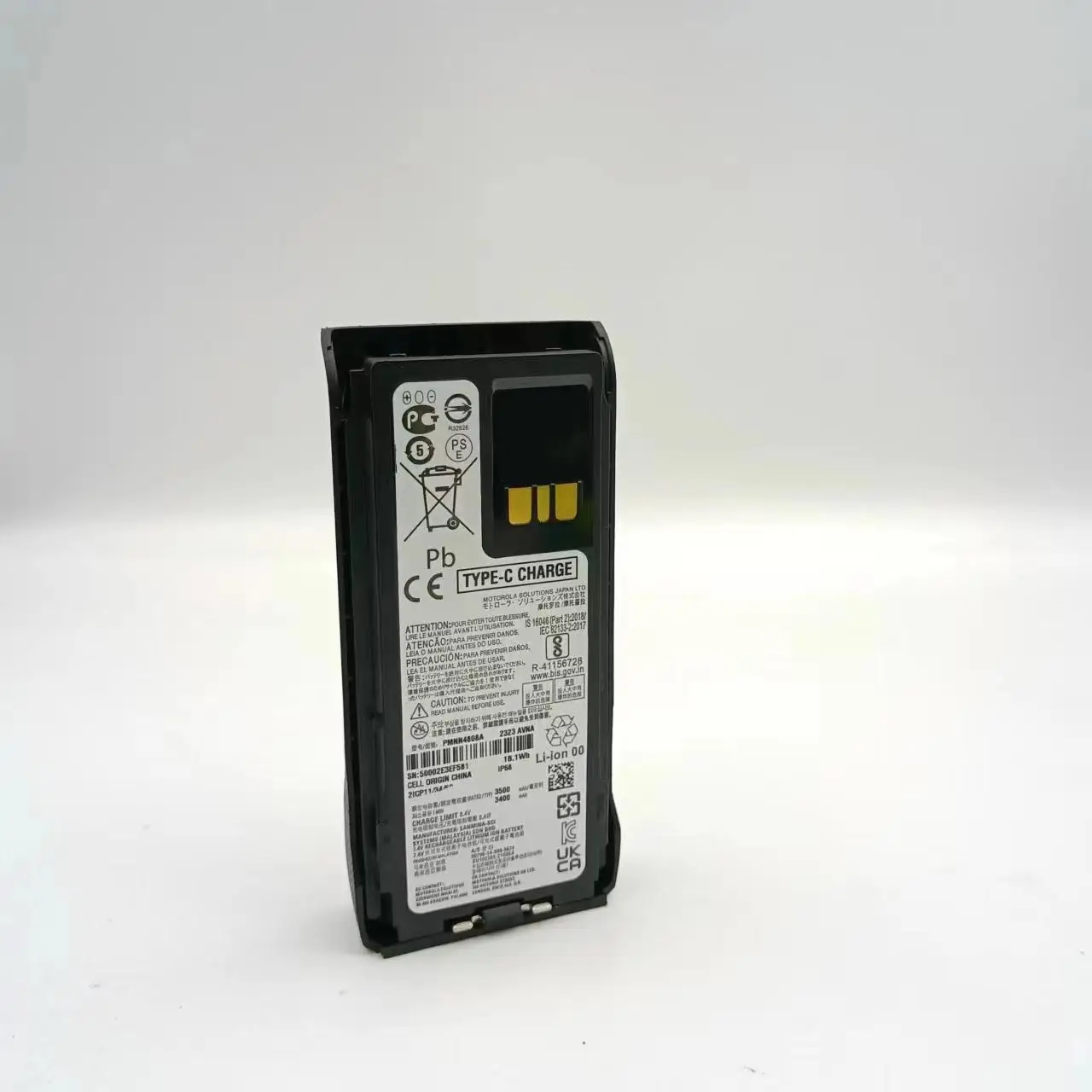 

for motorola R7 R7A walkie talkie battery type-c charge