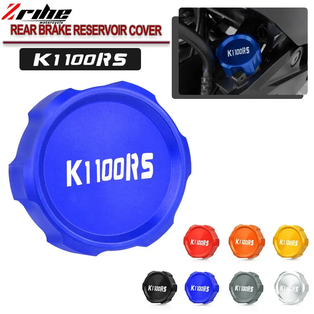 

Motorcycle Accessories CNC Rear Brake Master Cylinder Reservoir Cover Cap For BMW K1100RS K 1100RS K 1100 RS 1993 1994 1995 1996