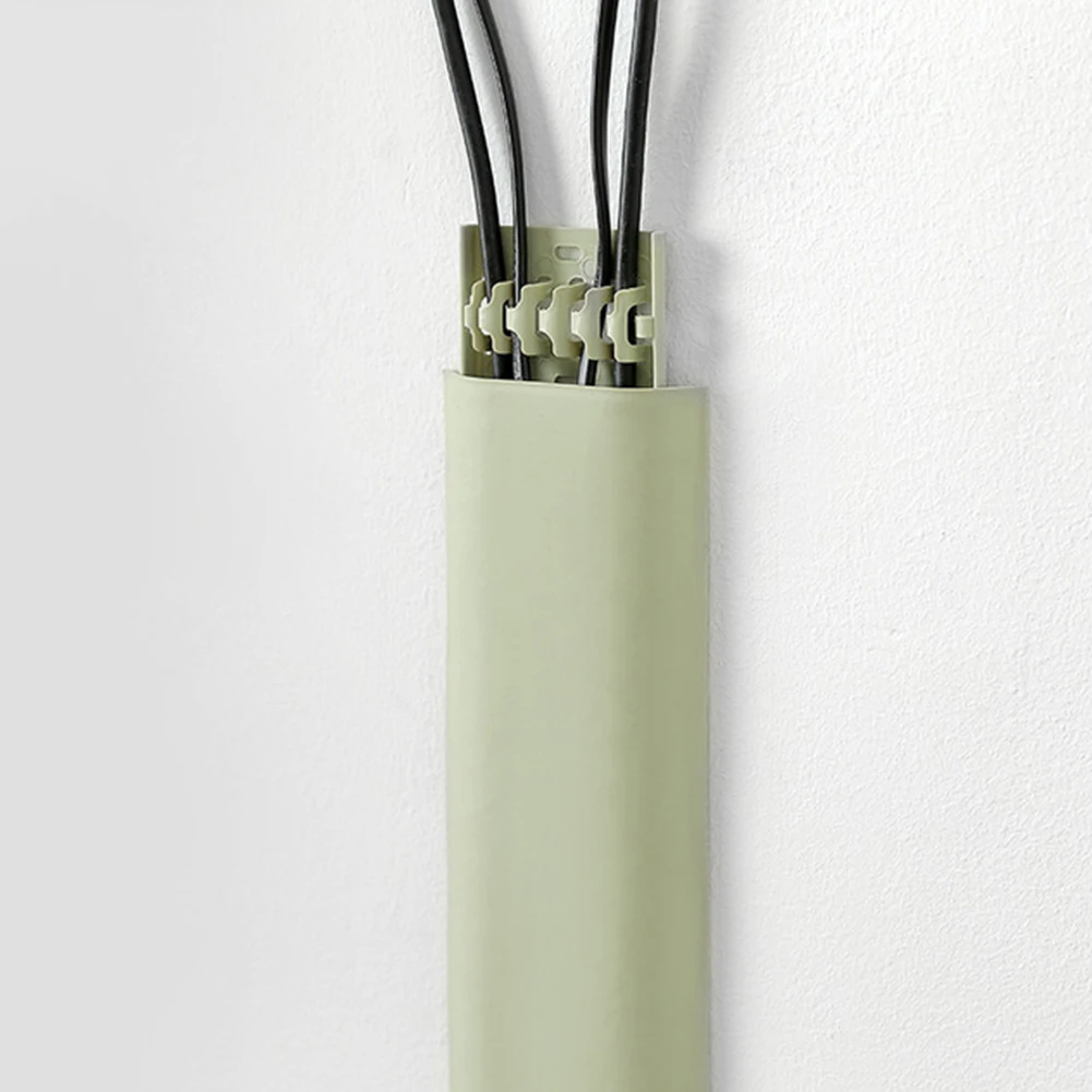 

Cable Clips Cable Storage Tube Wire Organizer Computer Cable Fixed Clip Self Stick Wall Wire Harness Tube Wiring Accessories