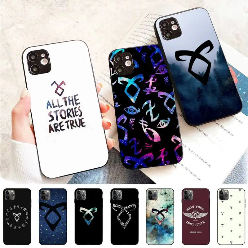 

YNDFCNB shadow hunters Phone Case for iPhone 11 12 13 Mini Pro Max 8 7 6 6S Plus X 5 SE 2020 XR XS Funda Case