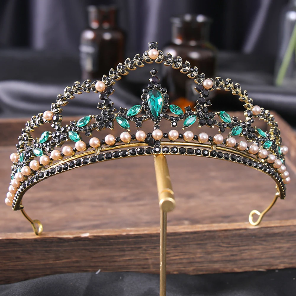 

Женская диадема для волос, свадебная диадема с кристаллами, Ювелирное Украшение для волос в виде груши, свадебные аксессуары для волос