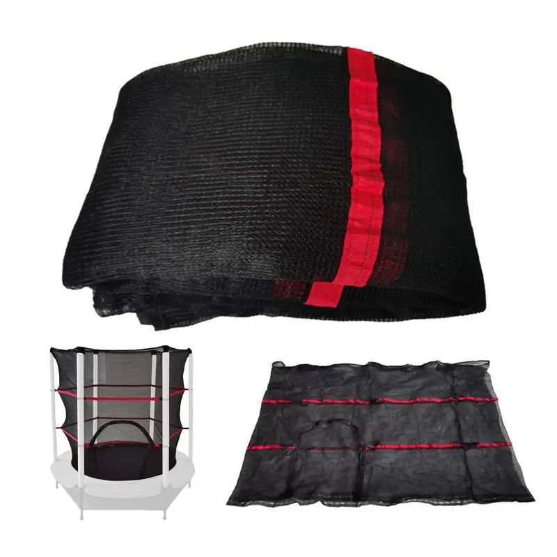 

55 In Trampoline Security Net Safe Protective Trampoline For Kids Trampoline Enclosure Net Fence Replacement Durable Safety Mesh