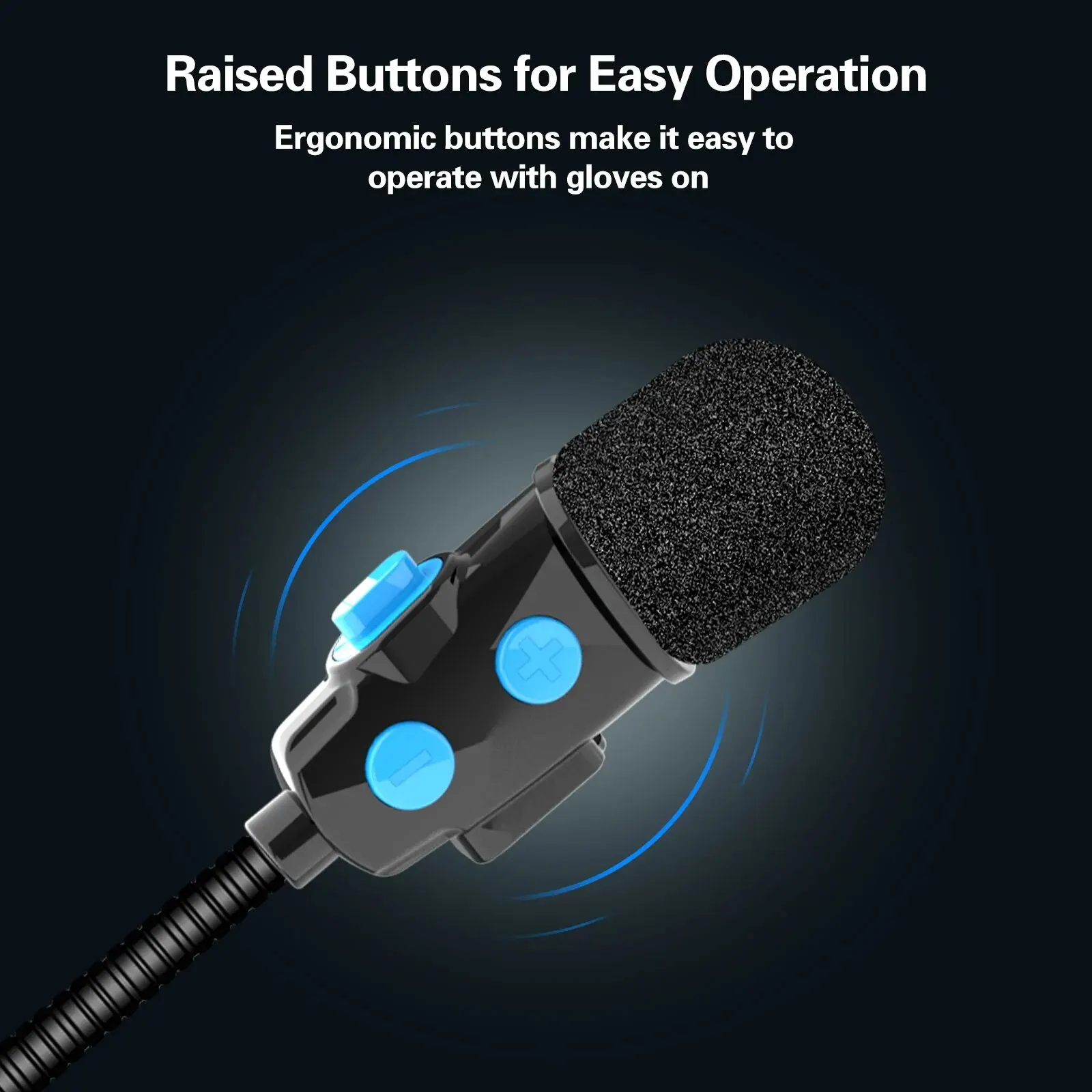 TNICER N1 Мотоциклетный шлем Bluetooth-гарнитура Стереозвук Ультратонкое беспроводное