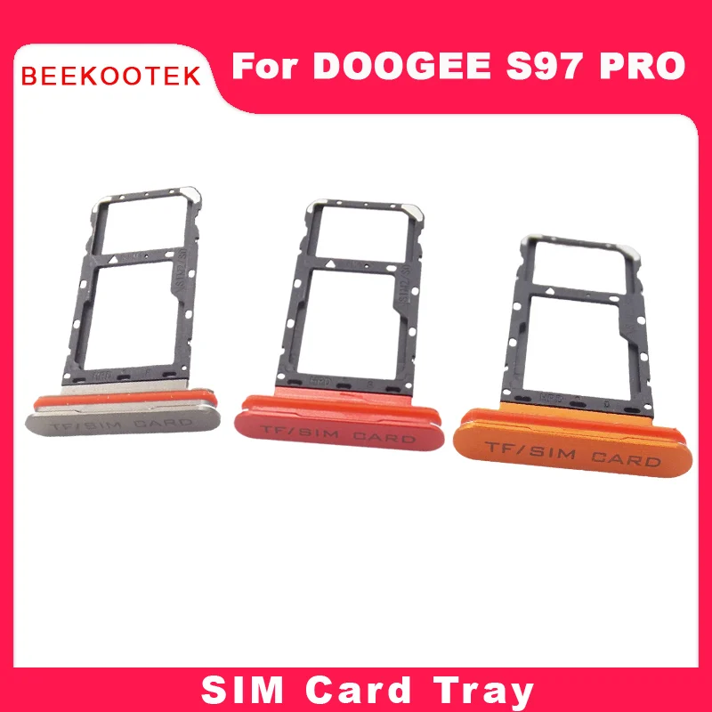 

New Original DOOGEE S97 Pro SIM Card Holder Tray Card Slot Repair Replacement Accessories For DOOGEE S97 Pro 6.39Inch Smartphone