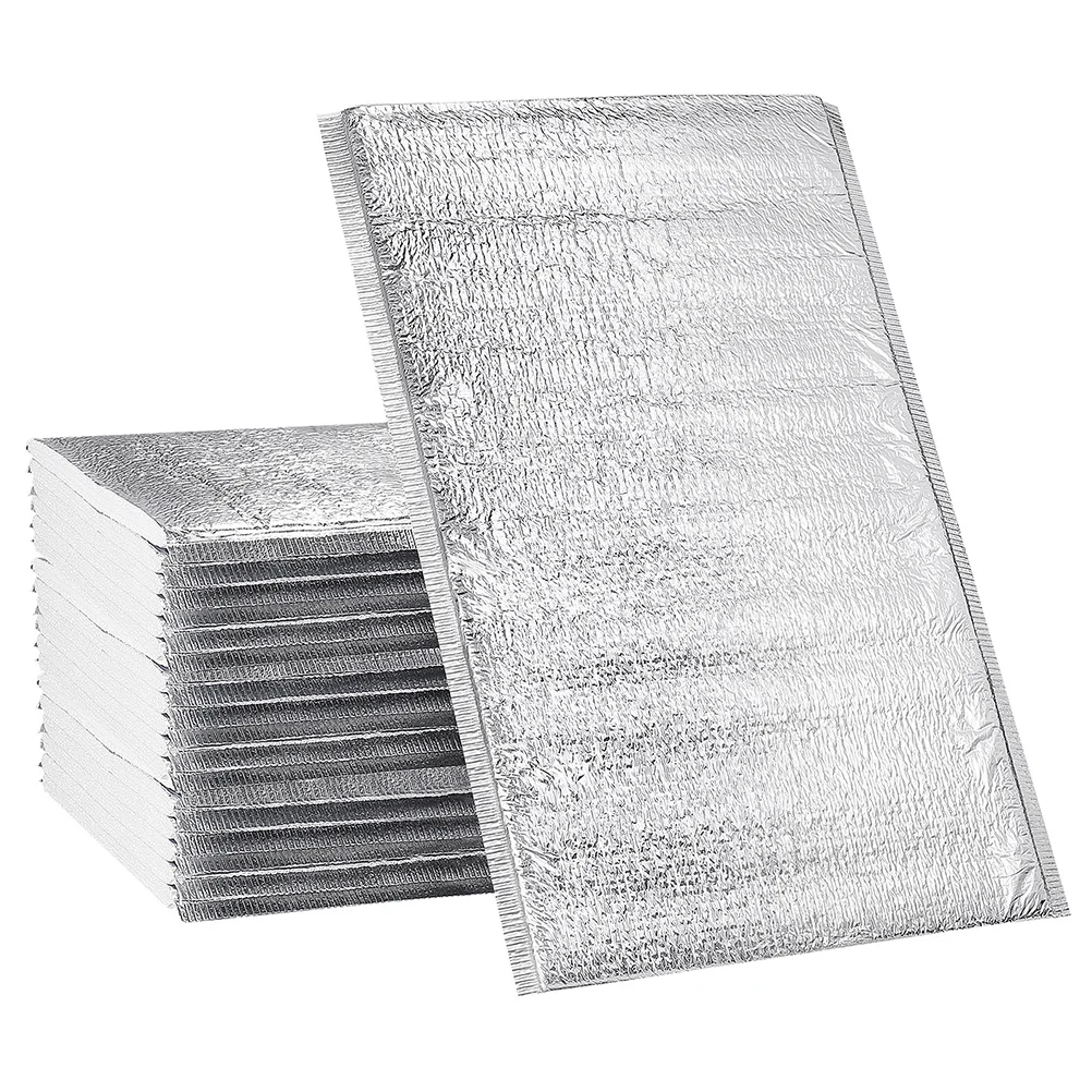 

Thermal Bagpouch Bags Insulated Insulation Out Pouches Take Shipping Lunch Foil Snack Liner Box Bento Coldsandwich Reusable