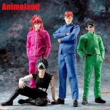 Dasin/Great Toys/GT YuYu Hakusho Urameshi Yuusuke Yoko Kurama Jaganshi Hiei Kuwabara Kazuma SHF 1/12 PVC Action Figure In Stock