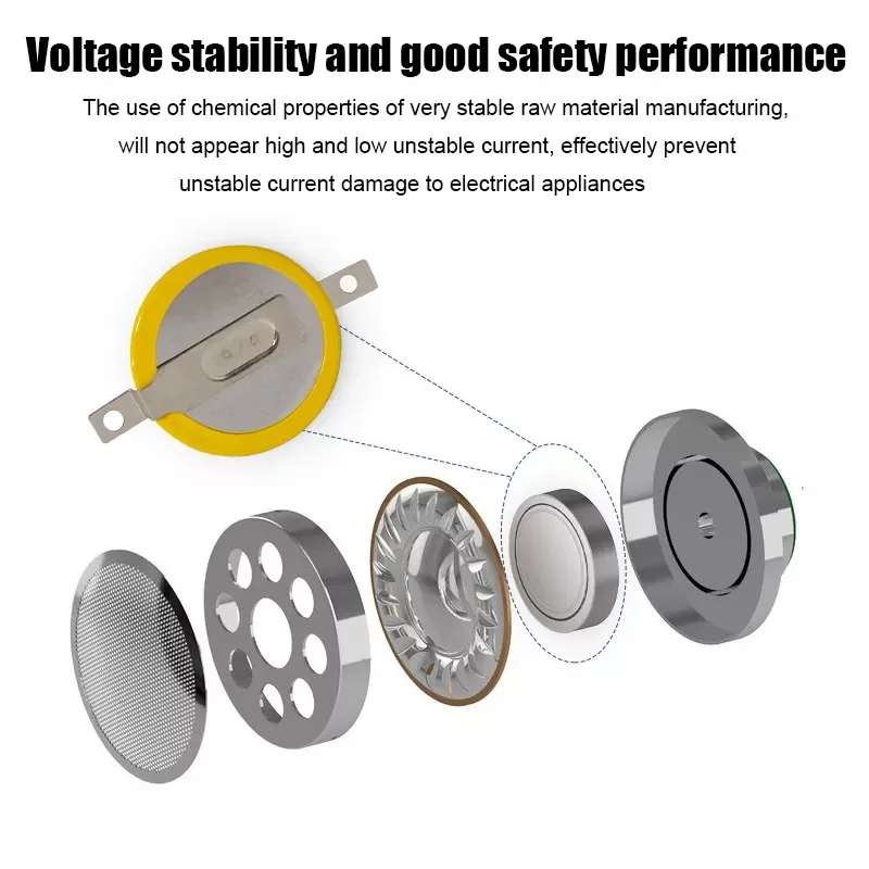 5 шт. часовые батарейки CR1616 таблетки 3 в 2 фута сварочные паяльные штифты 50 мАч 1616
