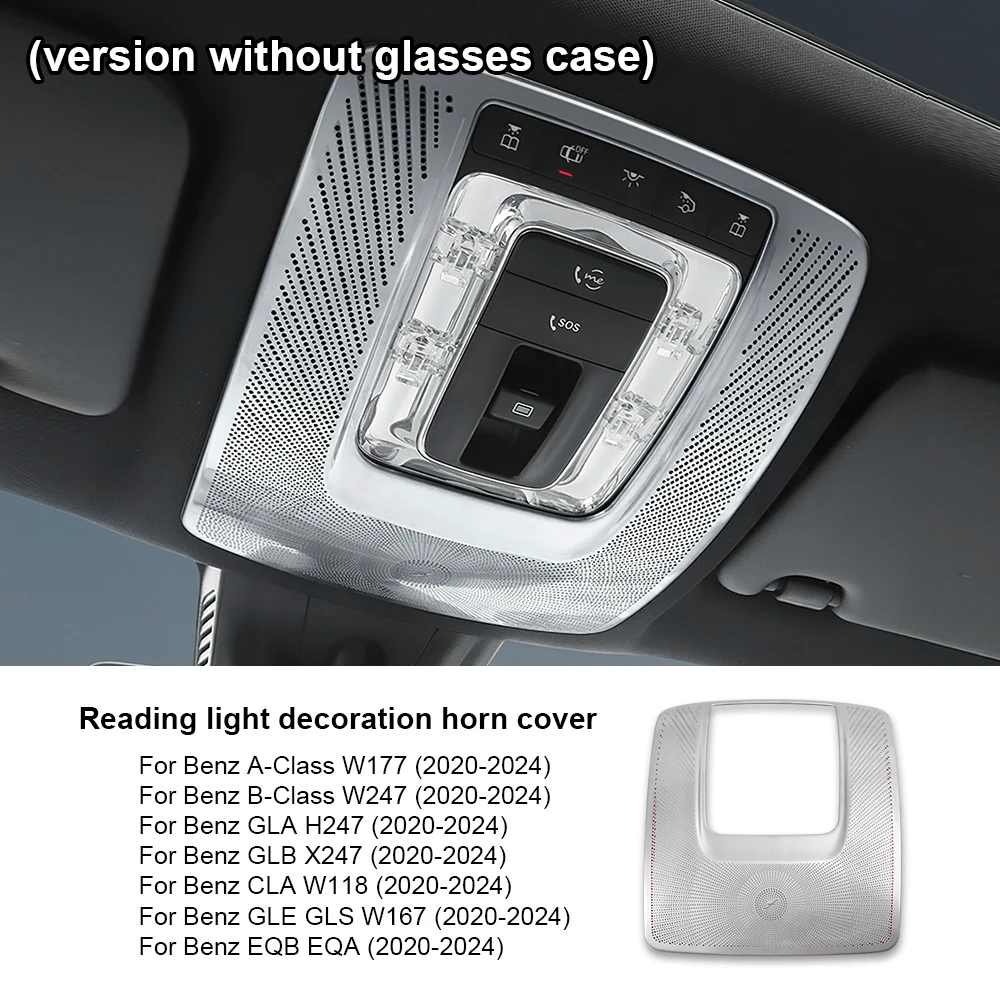 Крышка передней лампы для чтения для Mercedes Benz A B CLA GLB GLA GLE Class W177 W247 C118 X247 H247 W167 EQA EQB 2020 2021 2022 2023 2024 2025