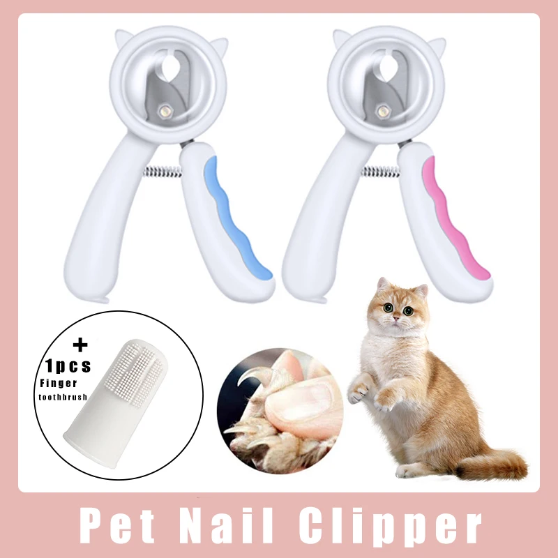 

Anti-splash Pet Nail Clipper Professional Cat Nail ScissorsToe Claw Trimmer Pet Grooming Supplies Products Cat Dogs Dog Gadgets