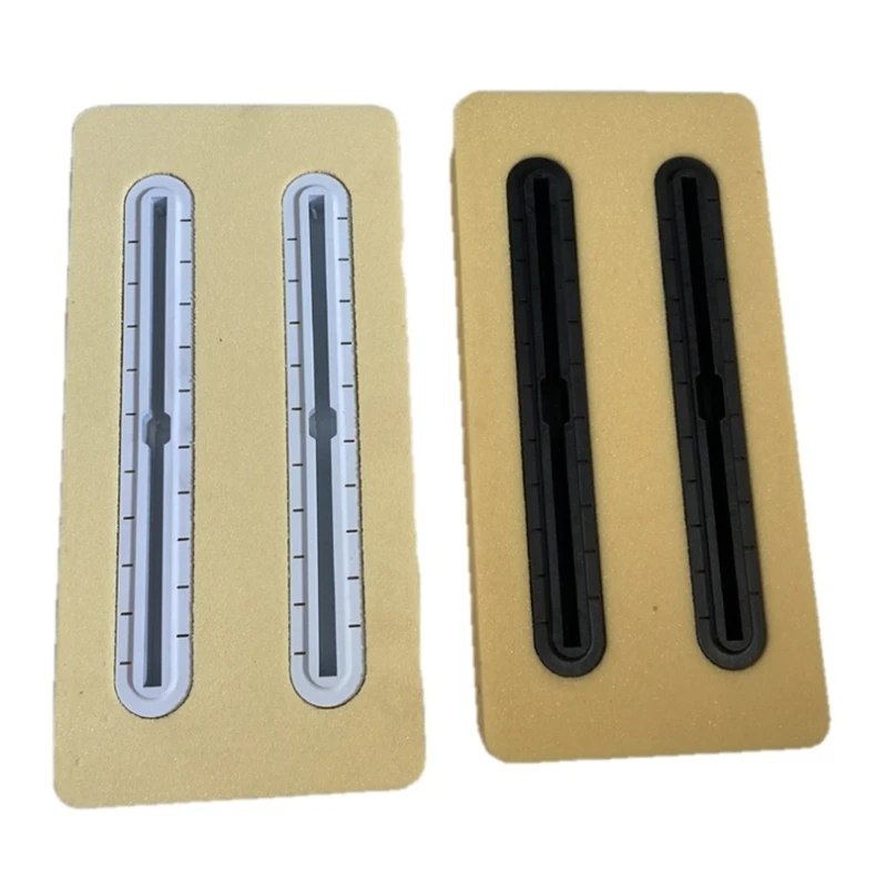 

Pvc Foam Hydrofoil Box+2PCS Hydrofoil Plugs Set Foil Mount Track Box Hydrofoil Rail Box Ride Engine Foil Accessories